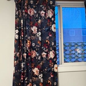 Floral Patterned Curtains